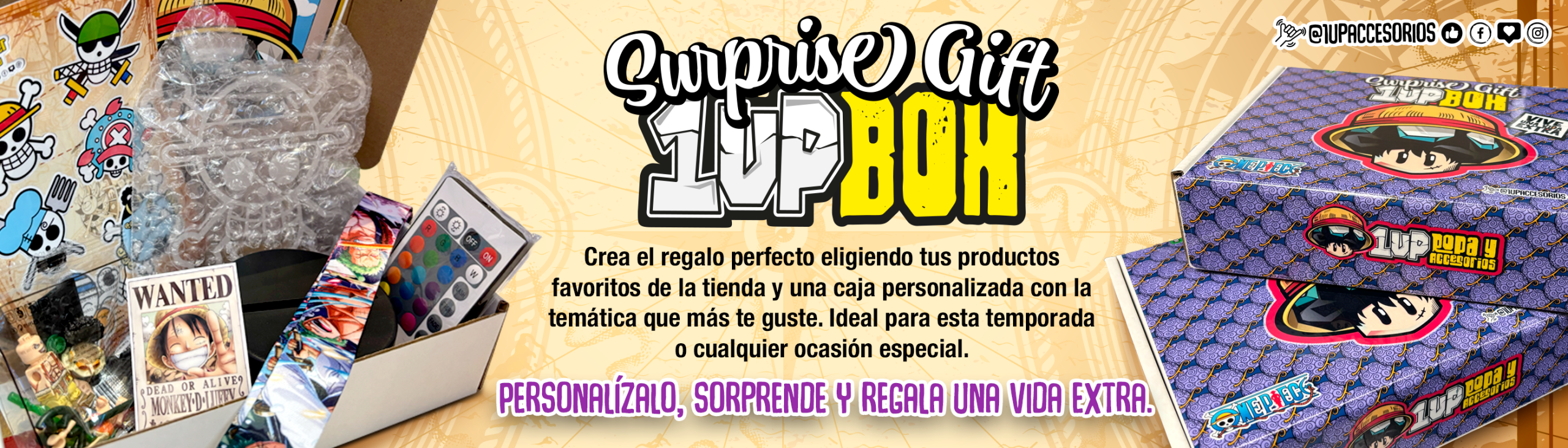 banner 1up ropa y accesorios puerto rico colombia productos box de regalo navidad puerto rico