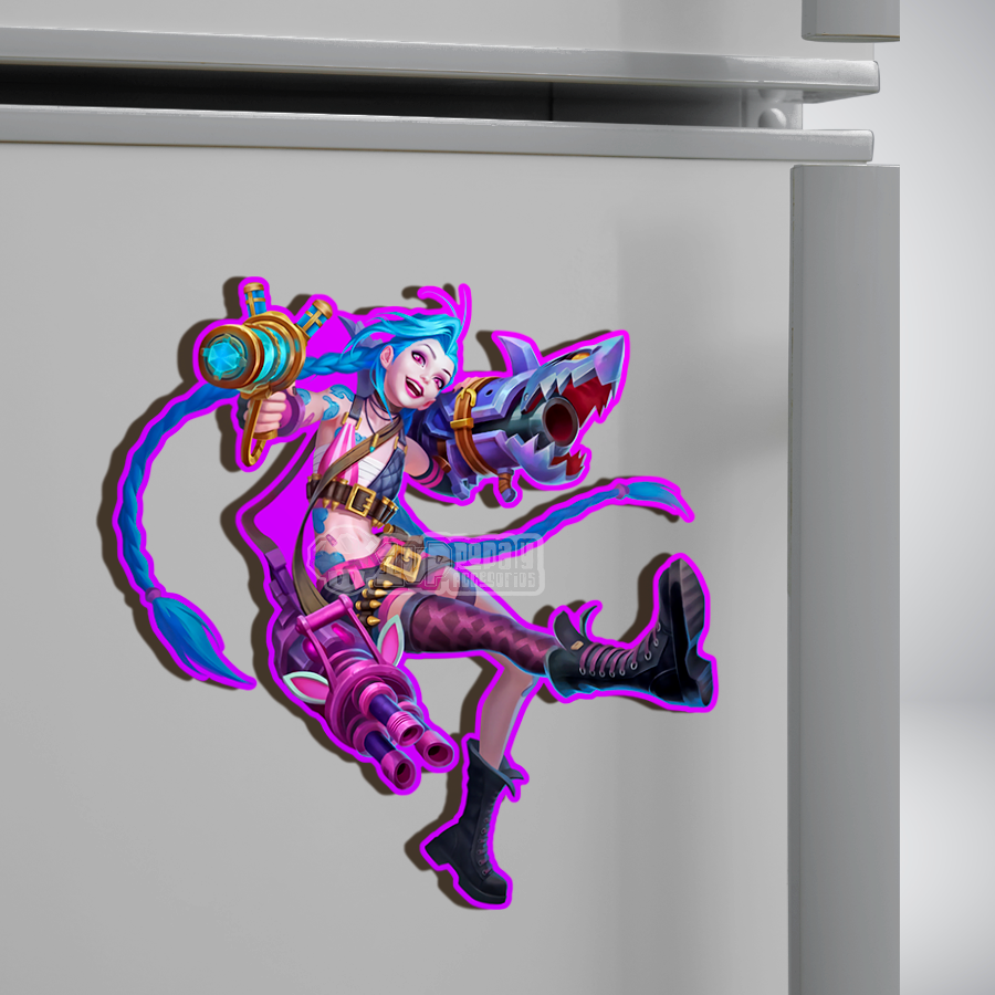 jinx figural magnet