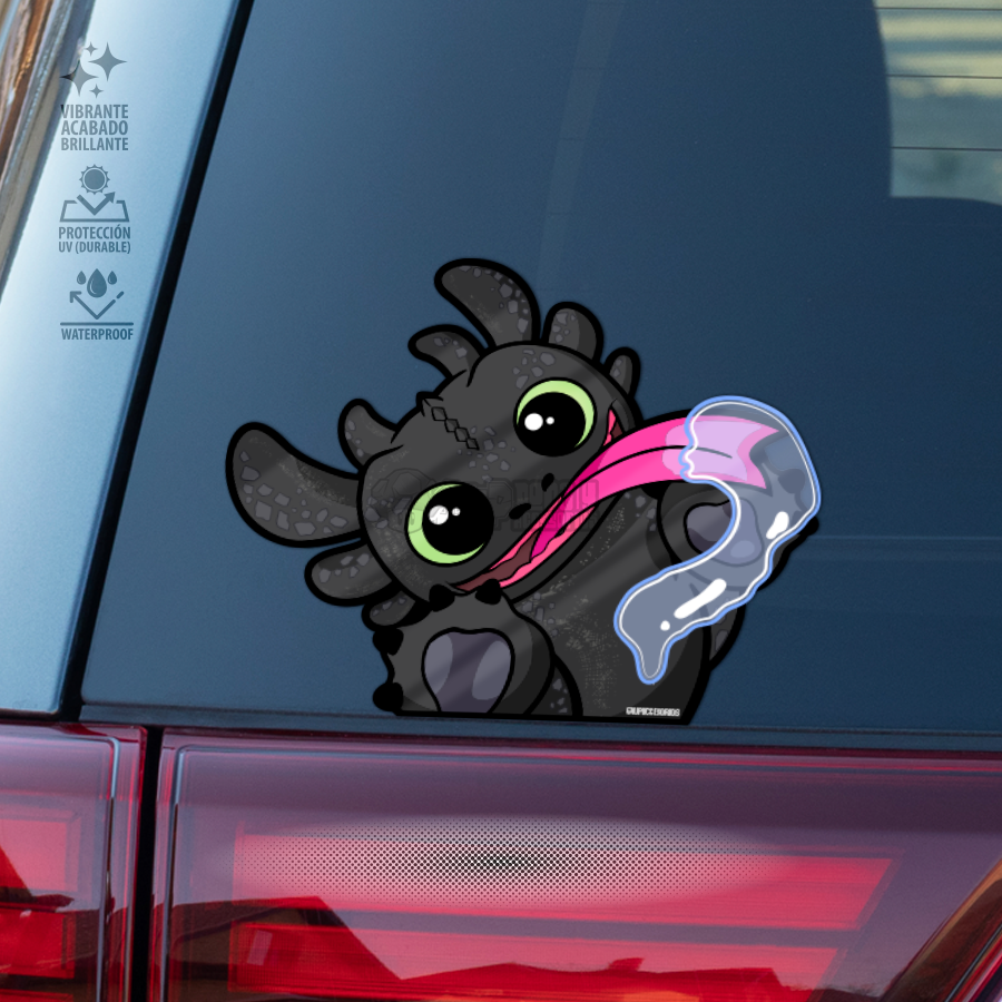stickers-para-carro-waterproof-a-prueba-de-agua-personalizadas-custom-1up-ropa-y-accesorios-chimuelo-in-car stickers-para-carro-waterproof-a-prueba-de-agua-personalizadas-custom-1up-ropa-y-accesorios-chimuelo-in-car